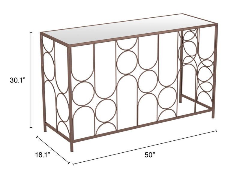 Convale Console Table Bronze