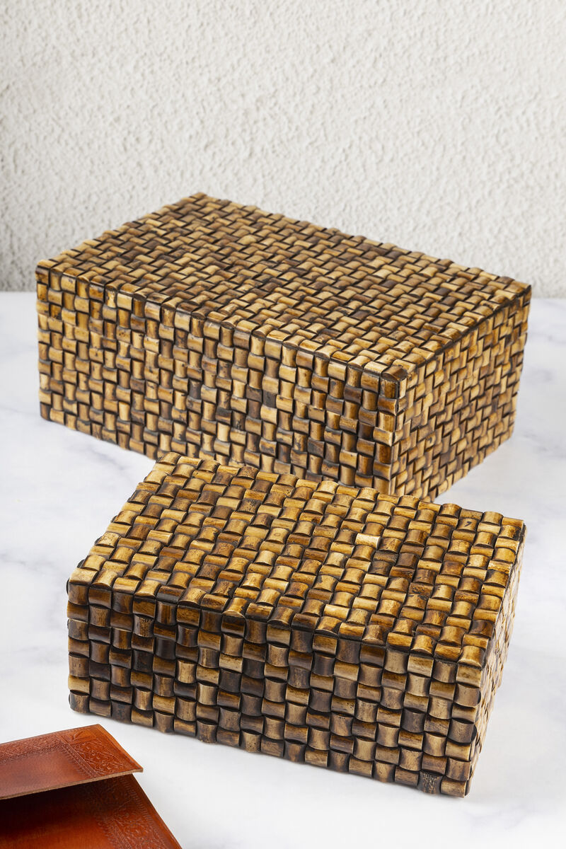 Nomad Decorative Boxes, Set of 2