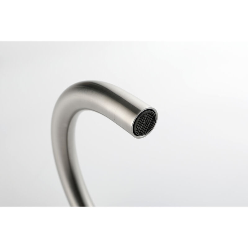 Mount Bathtub Faucet Freestanding Tub Filler Brushed Nickel Standing High Flow Shower Faucets