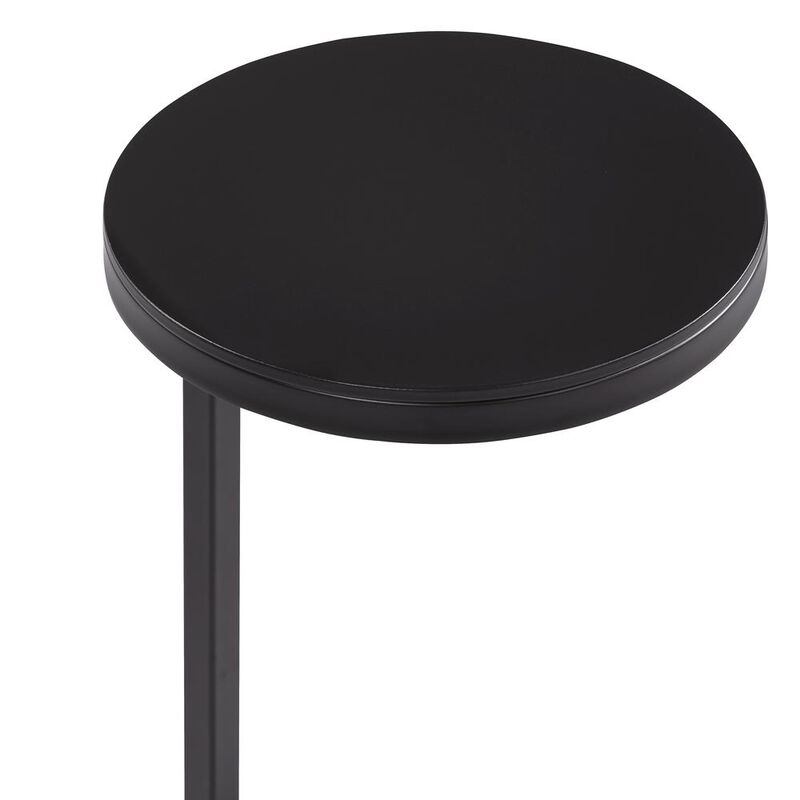 Comfort Pointe York Round Metal Accent Table