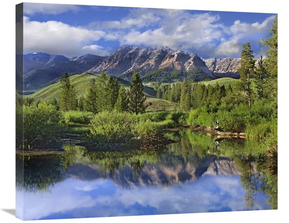 Easely Peak, Sawtooth National Recreation Area, Idaho-Canvas Art-30x24.6
