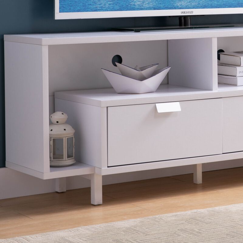 TV Stand White for Home or Office Use