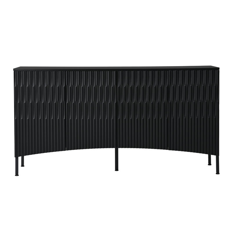 Merax Four-Door Sideboard Storage Cabinet