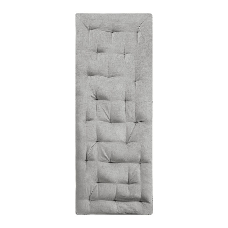 Gracie Mills Lucien Chenille Lightweight Long Lounger Floor Pillow Cushion