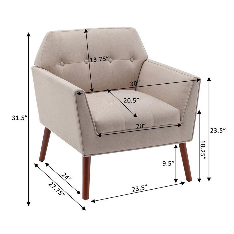 Convenience Concepts Take a Seat Andy Accent Chair