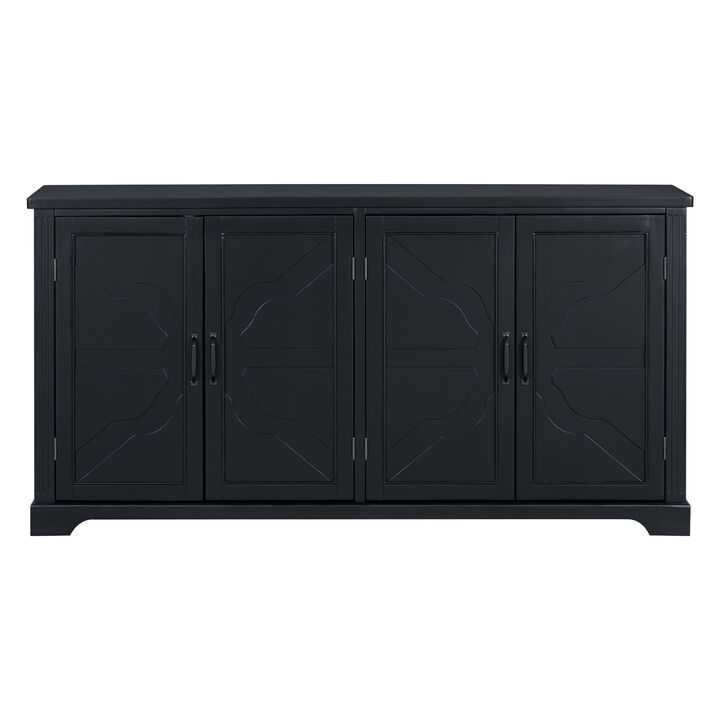 Merax American Country Style Wooden Sideboard Cabinet