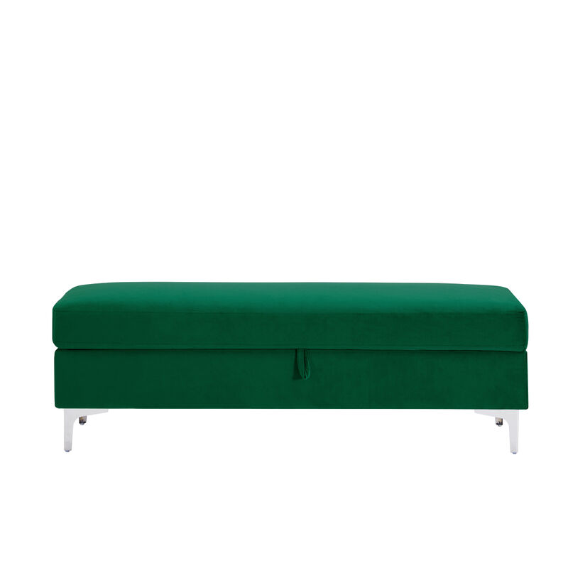 Dark Green Leisure Stool