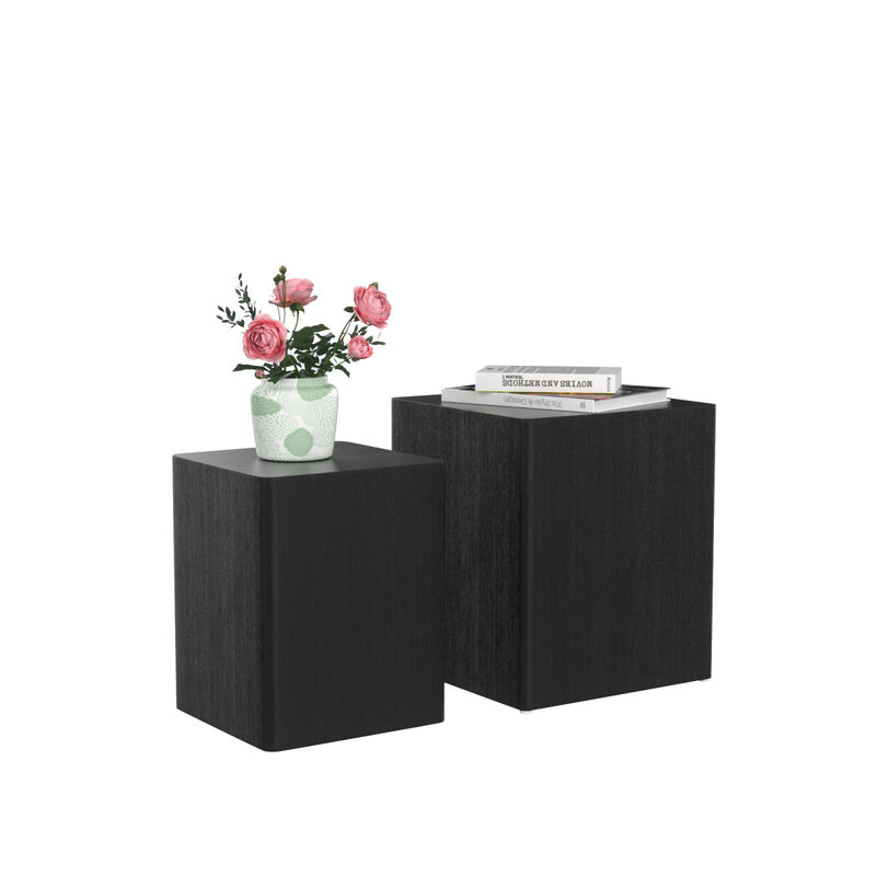 Upgrade MDF Nesting Table/Side Table/Coffee Table/End Table For Living Room, Office, Bedroom