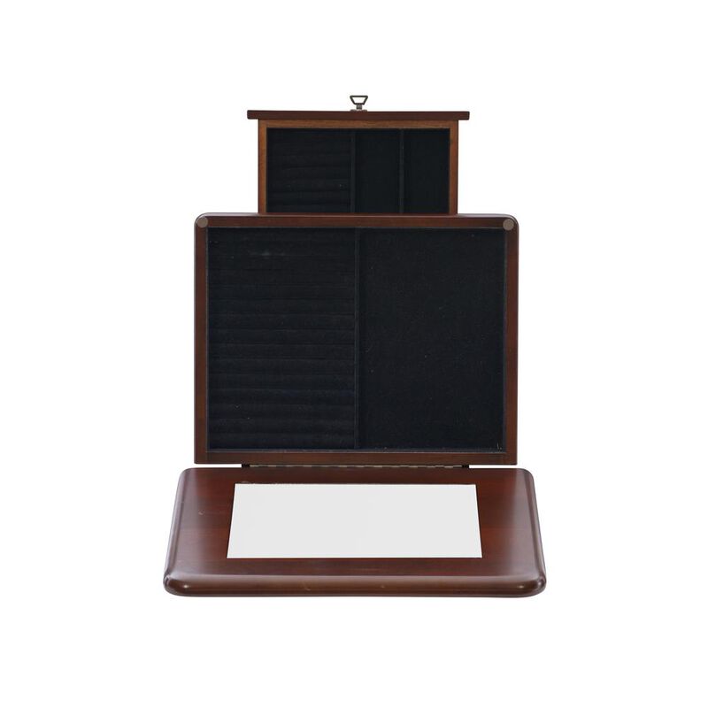 Powell Louis Philippe Marquis Cherry Jewelry Armoire