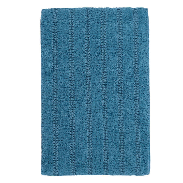 Knightsbridge Linear 220 GSF Reversible Bath Rug 24 x 40 - White