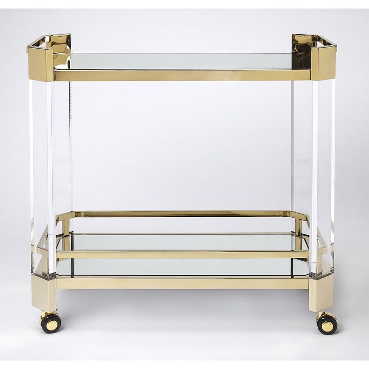 Radiant Reflections Serving Cart, Belen Kox