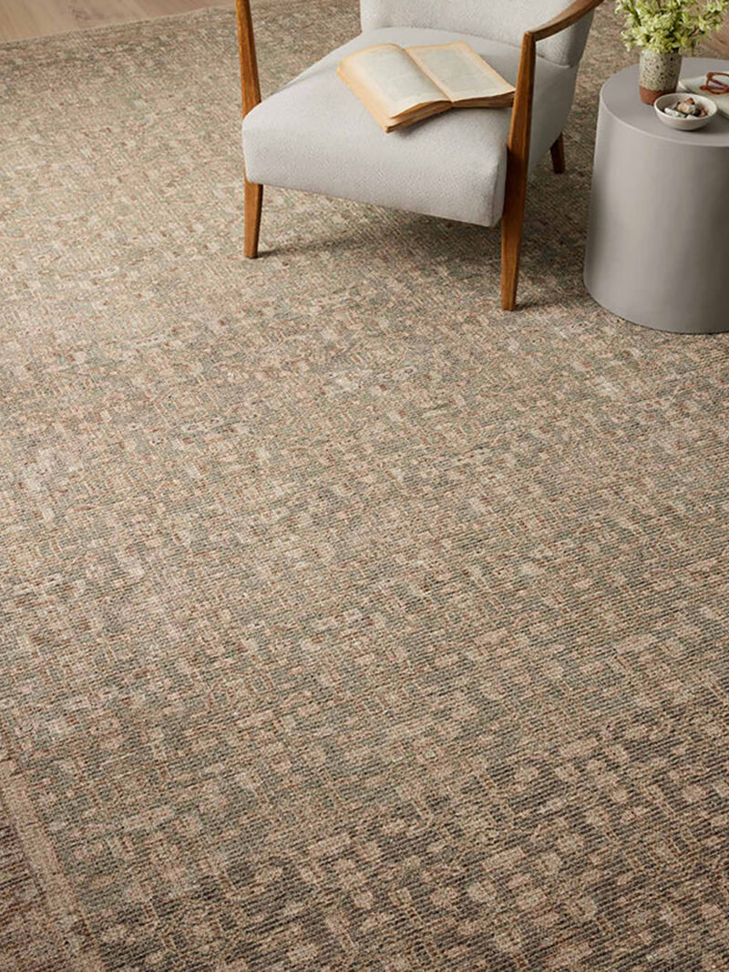 Aubrey AUB04 Sage/Bark 3'9" x 5'6" Rug