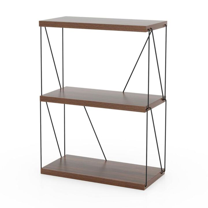 Hivvago 2/3/4/5-Tier Multipurpose Display Rack with Metal Frame