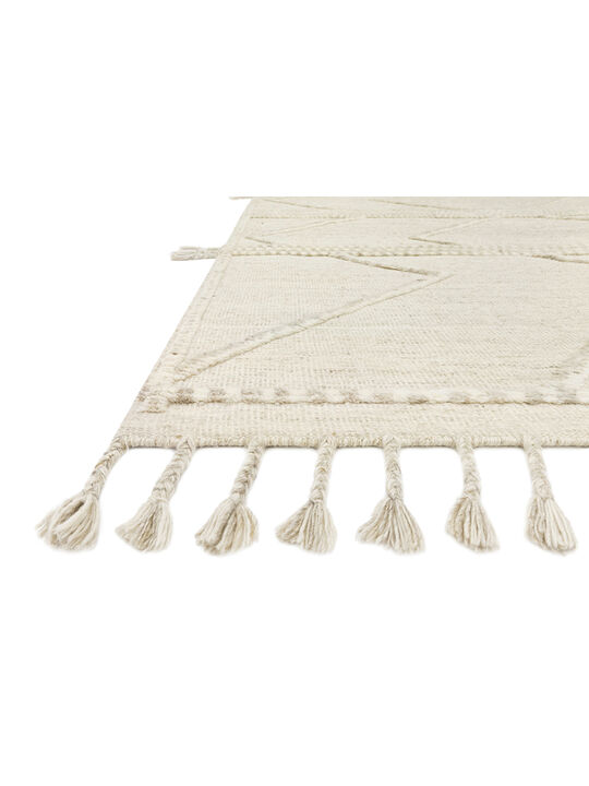 Iman IMA05 Beige/Ivory 18" x 18" Sample Rug