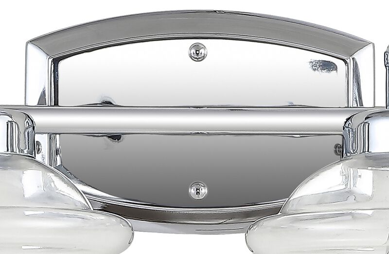 Orleans Iron/Glass Schoolhouse LED Vanity Light