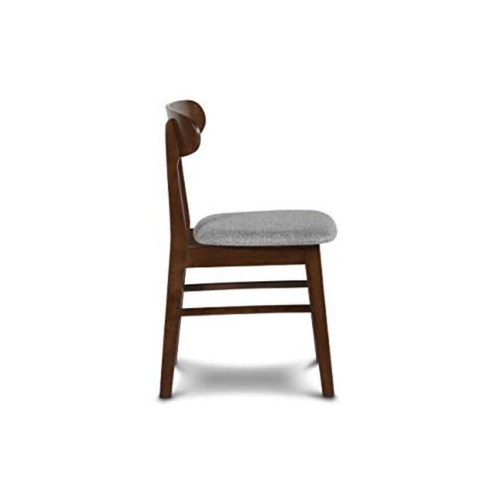 New Classic Furniture Morocco Light Gray Solid Wood Dining Chair (Set of 4)