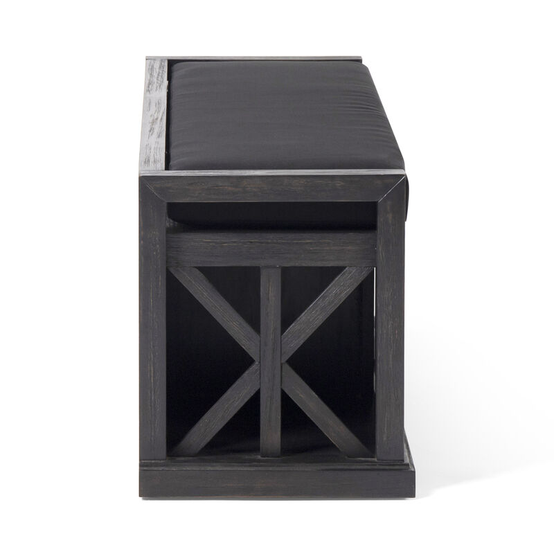 Merax Entryway Shoe Cabinet Shoe Storage Bench