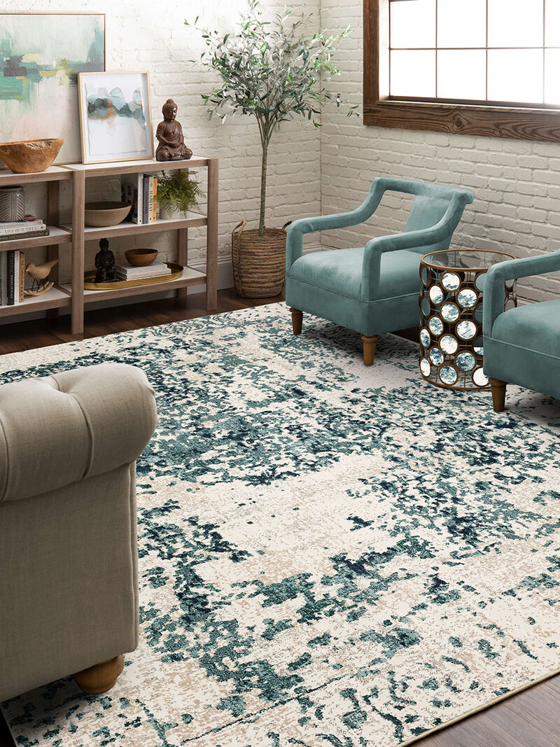 Soiree Malibu Mallard Green 5' 3" X 7' 10" Rug