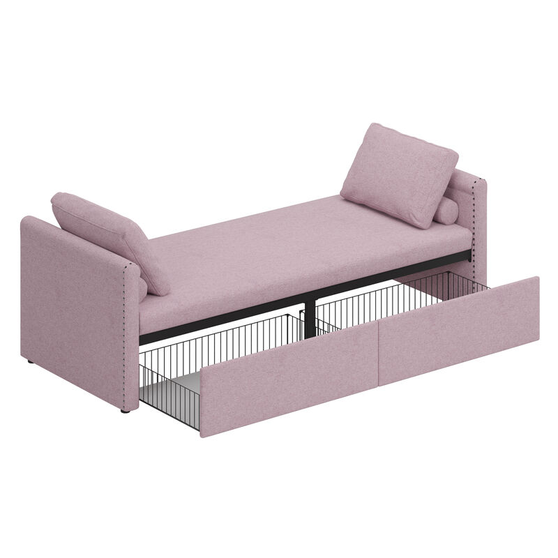 Merax Modern Upholstered Chaise Lounge Chair