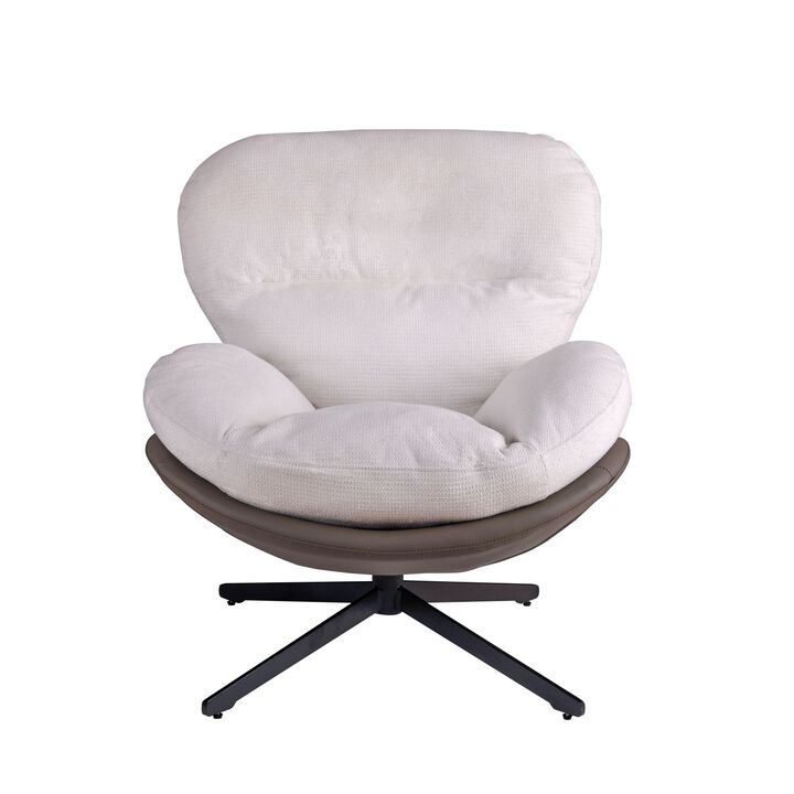 Merax 360° Degree Swivel Reading Chair Accent Chair