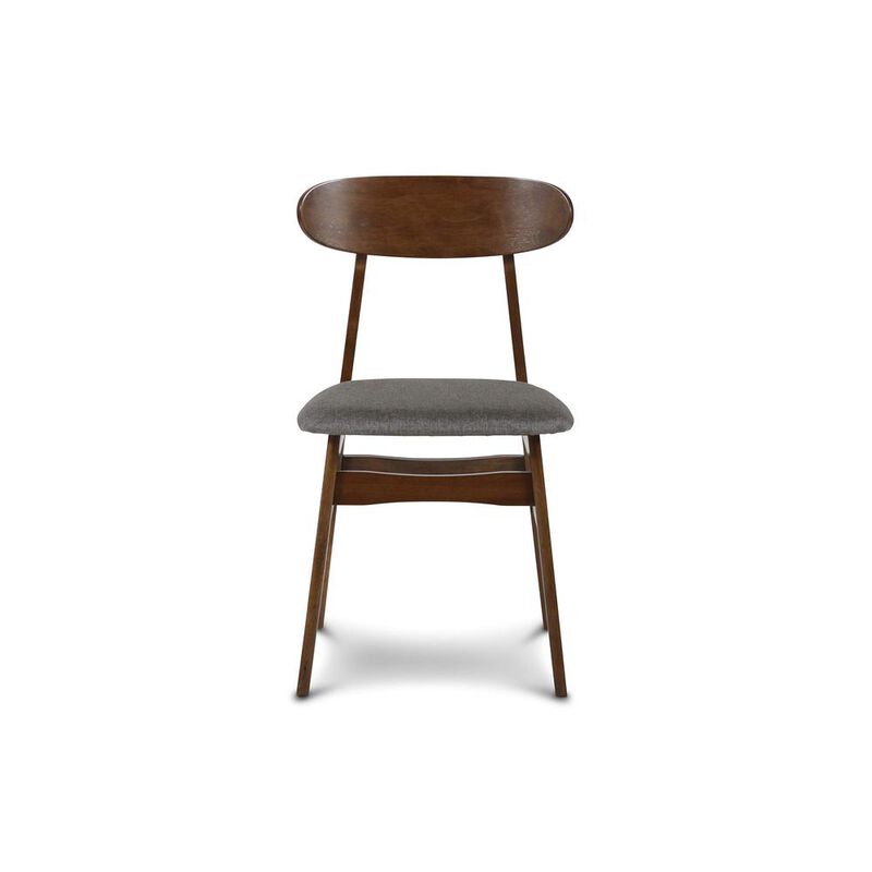 New Classic Furniture Morocco Dark Gray Solid Wood Dining Chair (Set of 6)