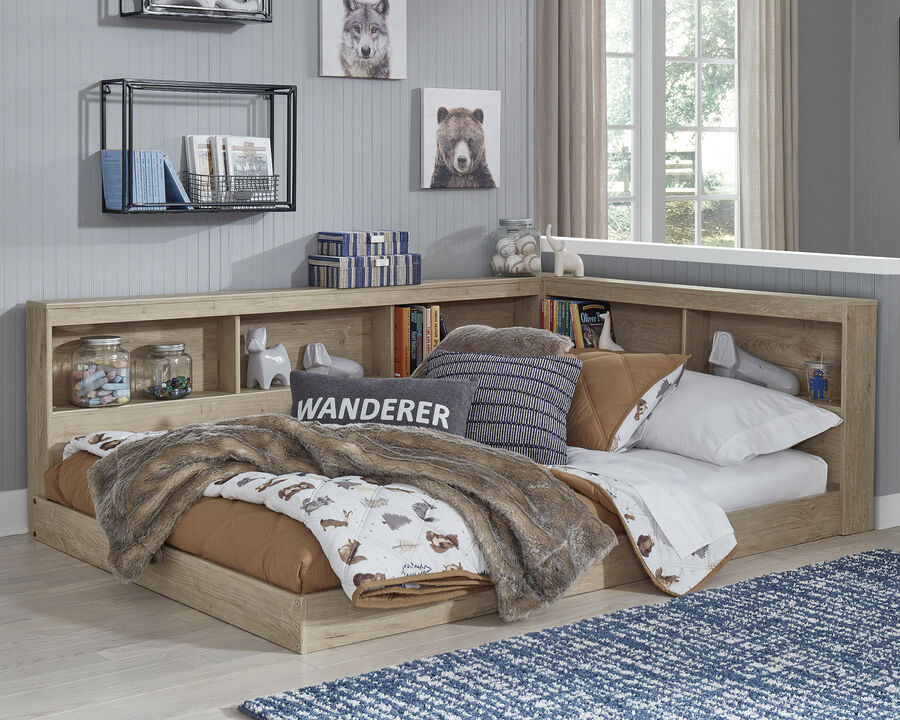 Full Bookcase Storage Bed