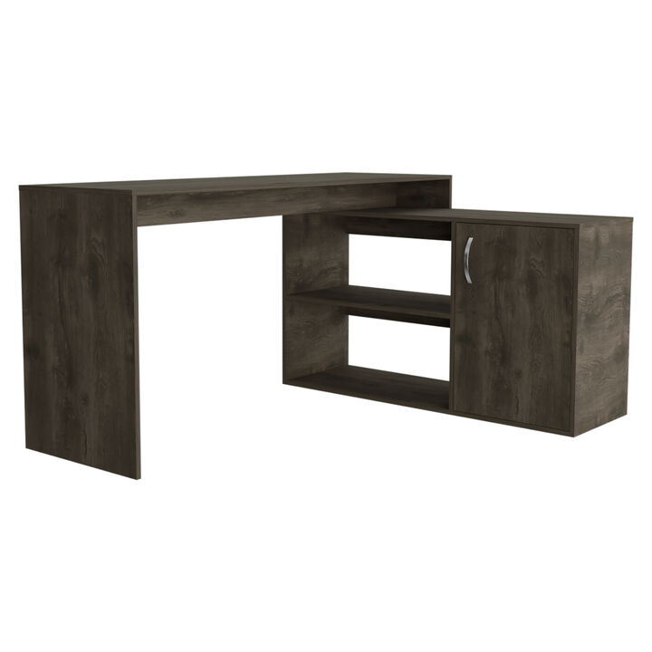 Ridley 2-Shelf L-Shaped Writing Desk