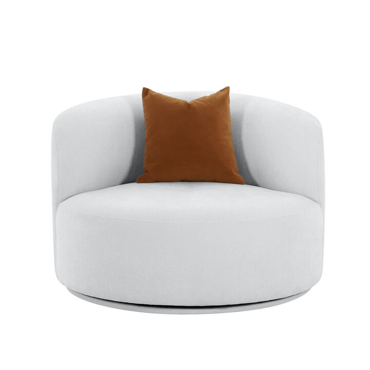 Fickle Grey Velvet Swivel Chair Fickle Grey Velvet Swivel Chair