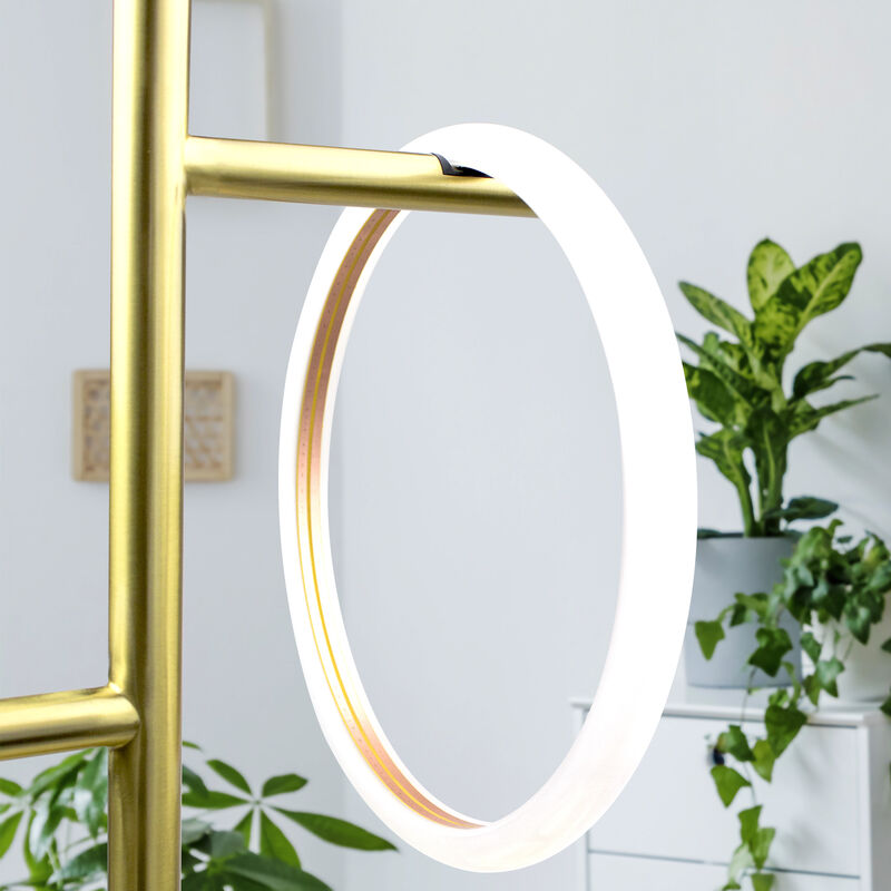 Saturn LED Table Lamp - Brass