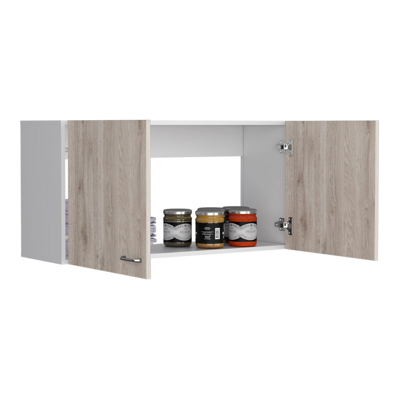 Wall Cabinet Toran, Kitchen, White / Light Gray