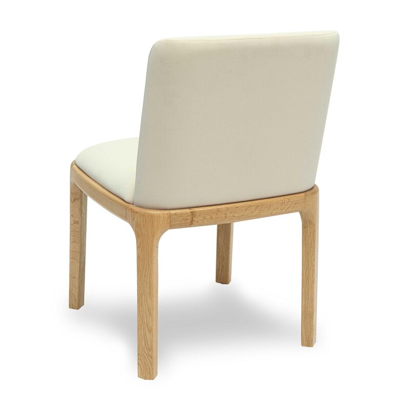 Rebecca Light Blue Performance Velvet Dining Chair