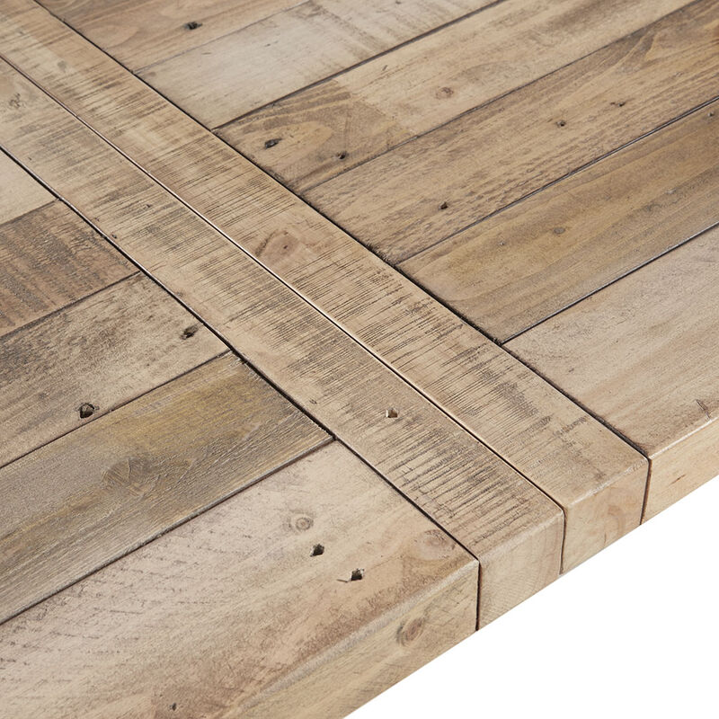 Gracie Mills Harold Modern Rustic Wood Dining Table