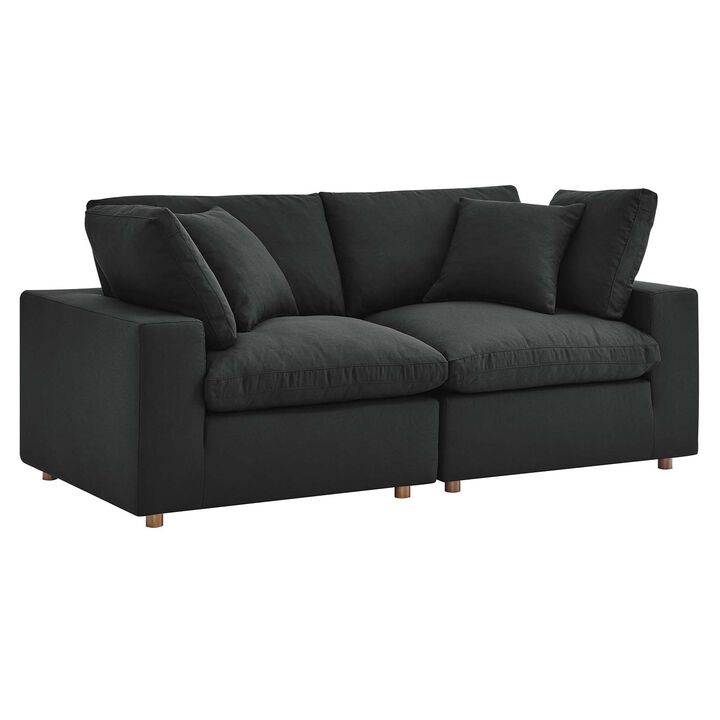 Ashton Upholstered Fabric Sectional Sofa