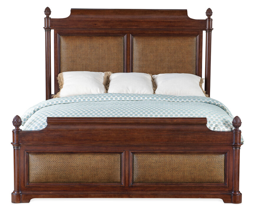 Charleston King Panel Bed