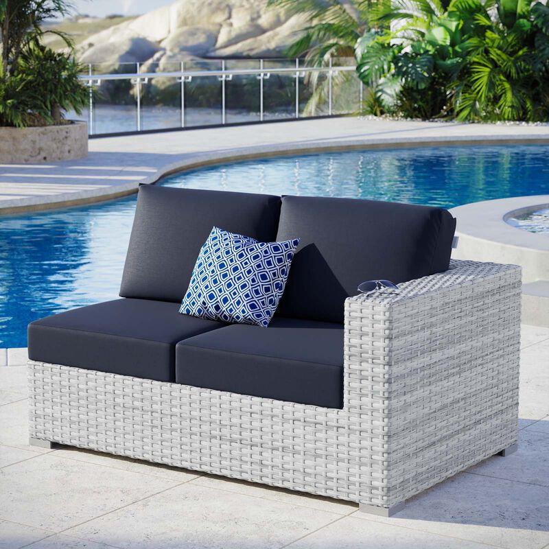 Modway - Convene Outdoor Patio Right-Arm Loveseat