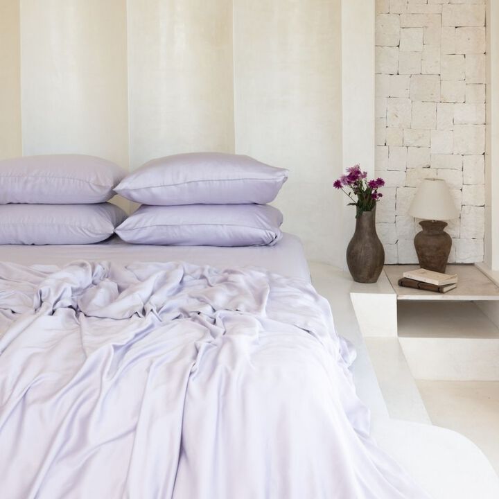 Organic Bamboo Sateen Duvet Cover Set