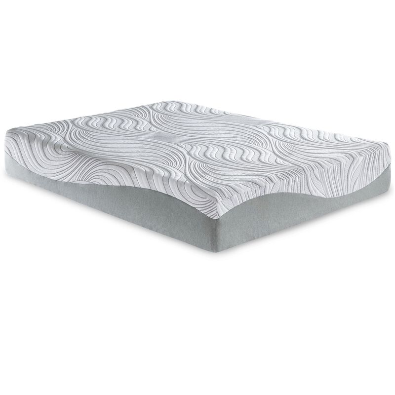 Meny California King Mattress, Memory Foam, Body Support 10 Inch - Benzara