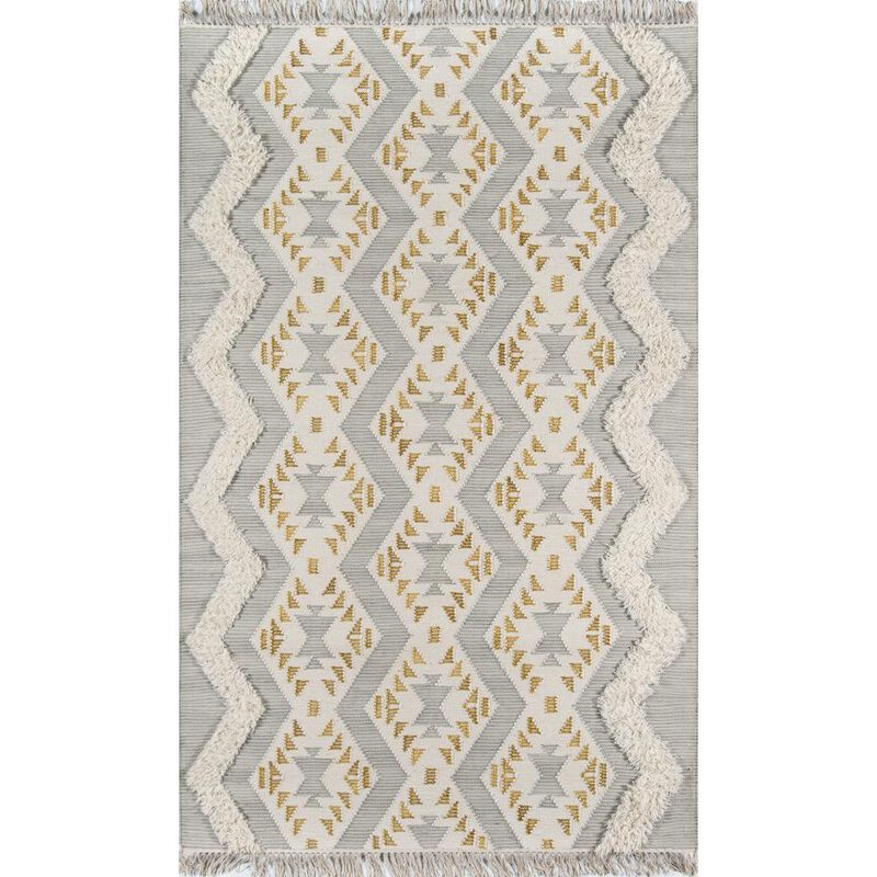 Novogratz Contemporary Runner Area Rug, Grey, 2'3 X 7'10 Runner