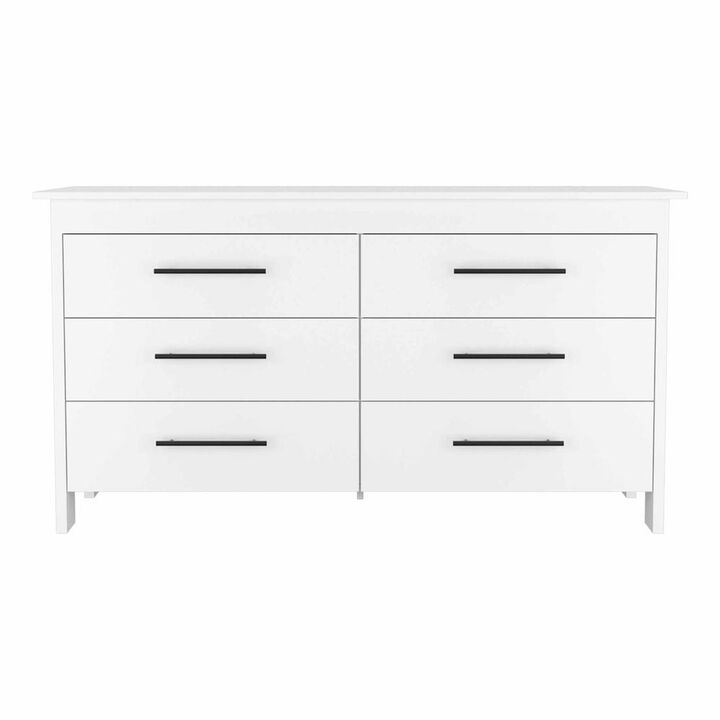 Luxor 6 Drawer Double Dresser
