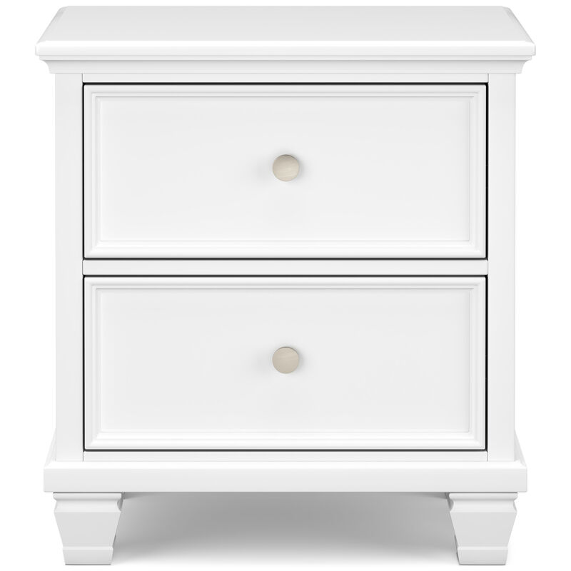 Fortman White Nightstand