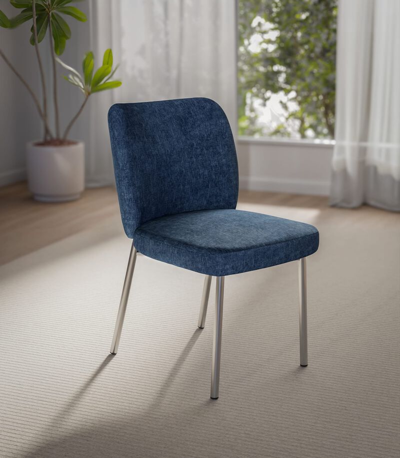 Fomo Chenille-upholstered Dining Chair