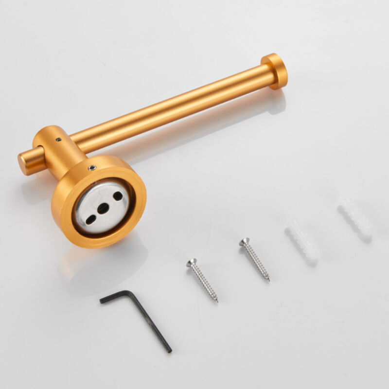 Wall-Mounted Toilet Paper Holder, Thick Space Aluminum
