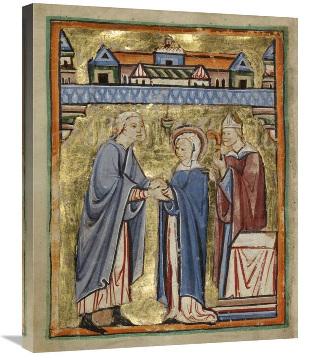 The Marriage of the Virgin-Canvas Art-22x28