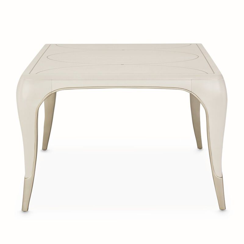 Michael Amini London Place Rectangular Dining Table - Creamy Pearl