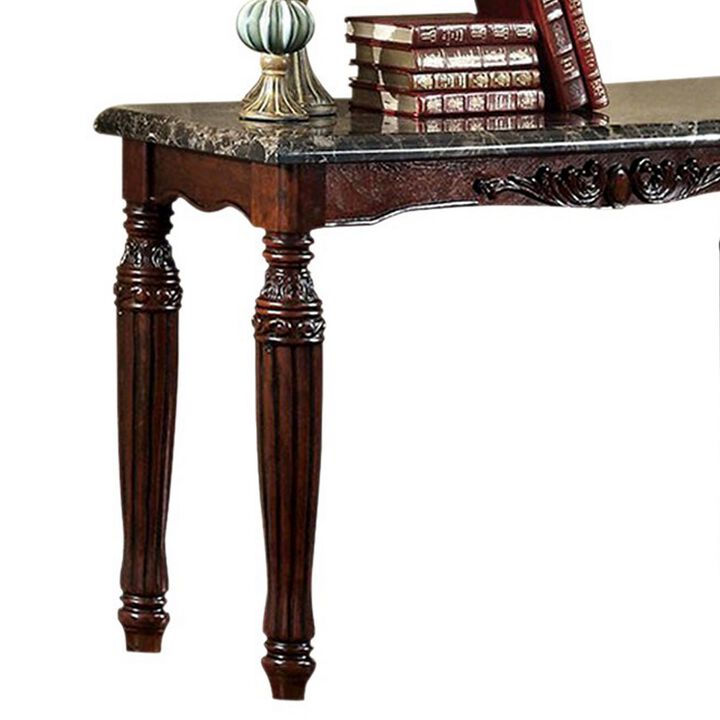 Brampton Traditional Style Sofa Table-Benzara
