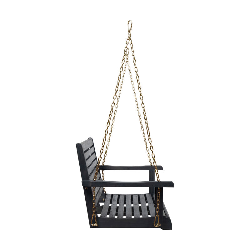 Merax Swing Chair Bench Patio Wooden Porch Swing