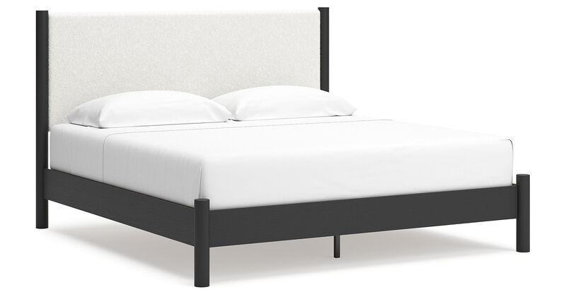 Cadmori Upholstered Panel Bed