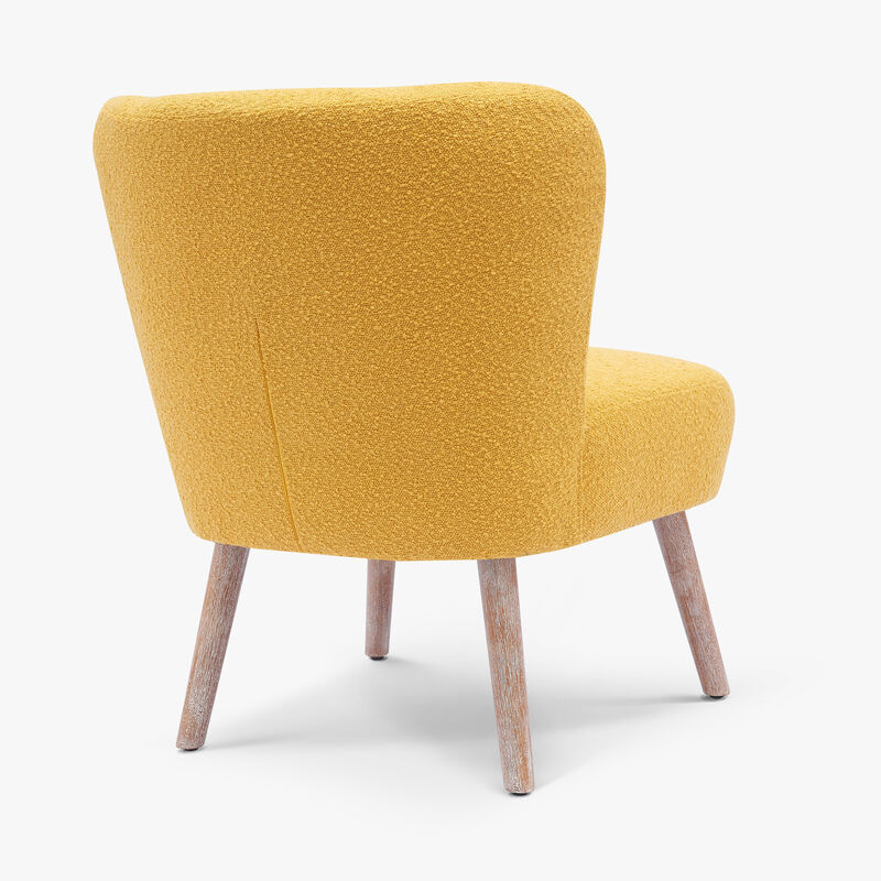 WestinTrends 25" Wide Upholstered Boucle Accent Chair