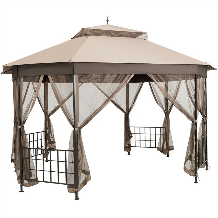 10 x 12 feet Octagonal Patio Gazebo