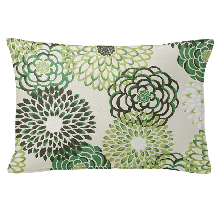 6ix Tailors Fine Linens Garden Stow Green Decorative Throw Pillows